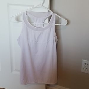 Lululemon tank top with attached bra